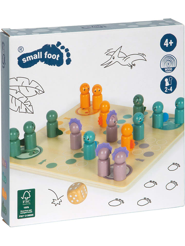 small foot Gra planszowa "Ludo Dino" - 4+ rozmiar: onesize