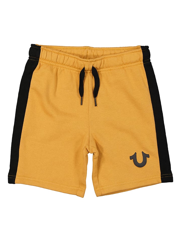 True Religion Szorty dresowe w kolorze jasnobrązowym rozmiar: 176