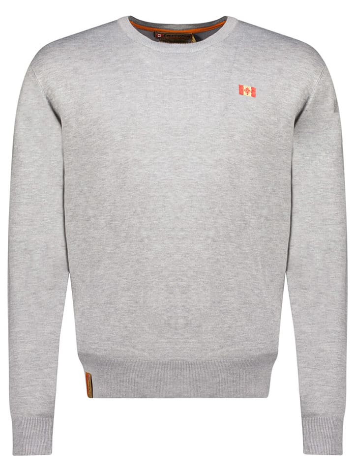 Canadian Peak Sweter "Ferasmeak" w kolorze szarym rozmiar: XXL