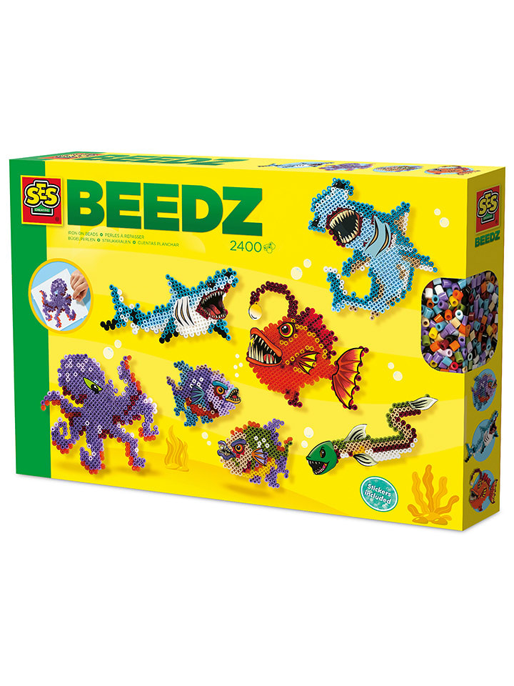 SES Zestaw koralików (2400 szt.) do prasowanek - 5+ rozmiar: onesize