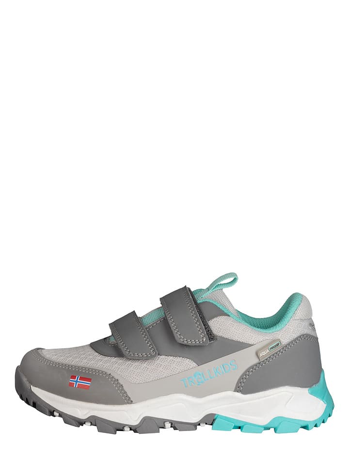 Trollkids Buty trekkingowe "Preikestolen" w kolorze szarym rozmiar: 25