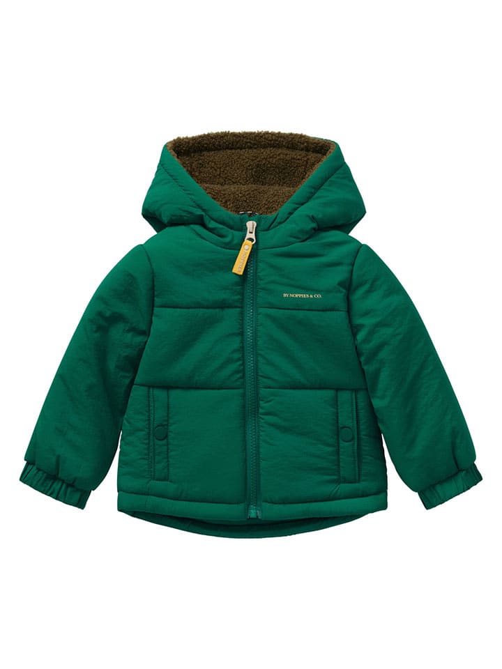 Noppies Kurtka pikowana "Oregon" w kolorze zielonym rozmiar: 92