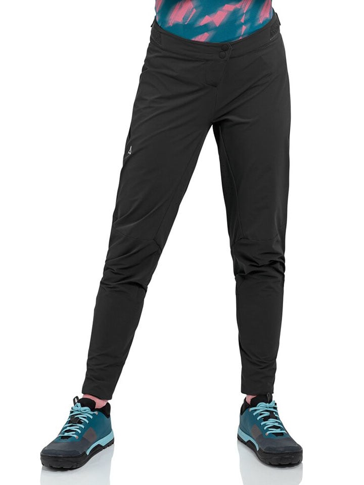 Schöffel Spodnie kolarskie "Arosa" w kolorze czarnym rozmiar: 44