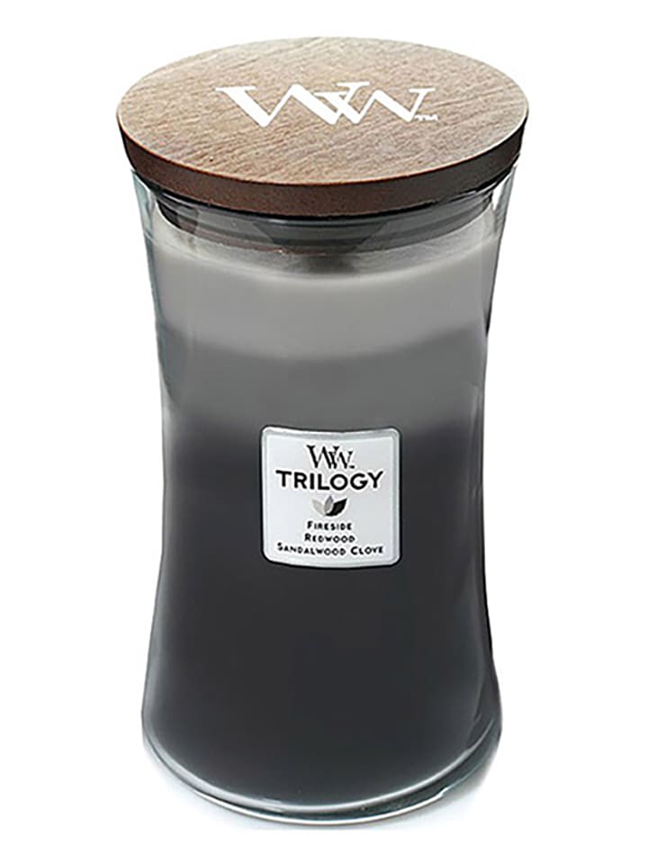 WoodWick Świeca zapachowa "Trilogy - Warm Woods" - 609,5 g rozmiar: onesize