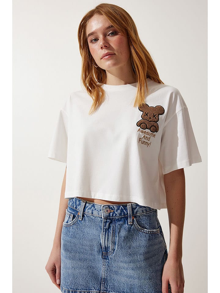 Happiness Istanbul Koszulka w kolorze białym rozmiar: 38