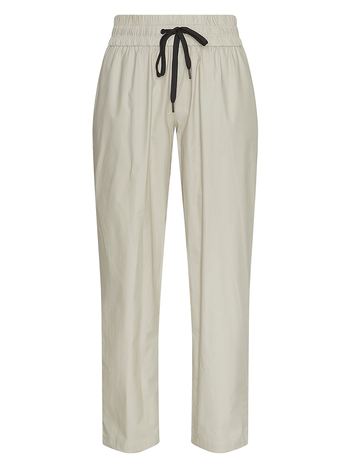 MOSS COPENHAGEN Spodnie w kolorze kremowym rozmiar: M