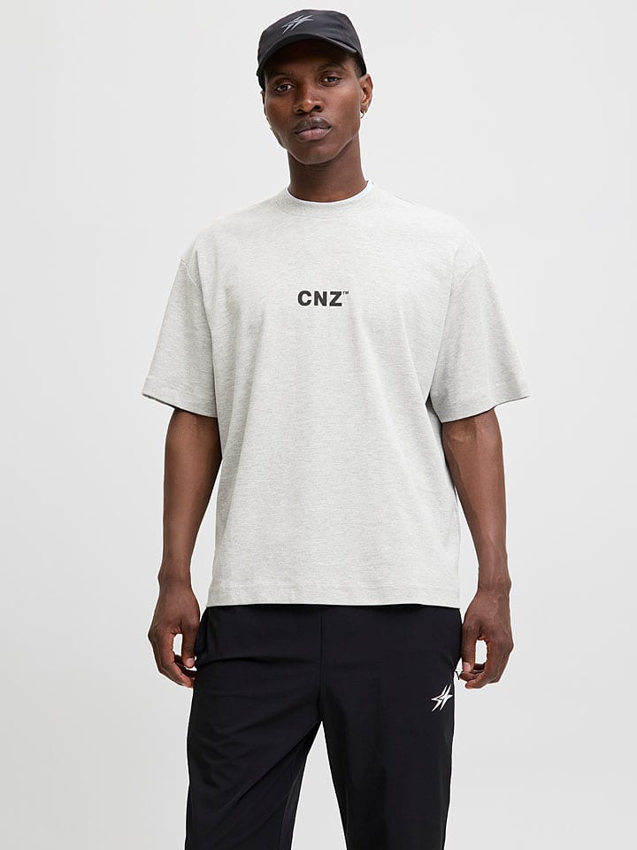 Jack & Jones Koszulka w kolorze jasnoszarym rozmiar: M