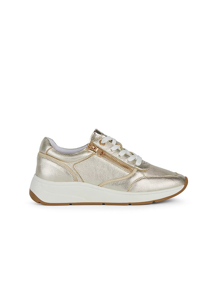 Geox Sneakersy "Cristael" w kolorze złotym rozmiar: 37