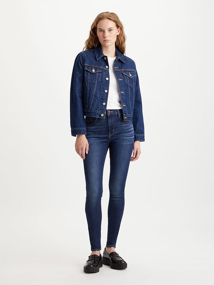 Levi's Dżinsy - Skinny fit - w kolorze granatowym rozmiar: W26/L30