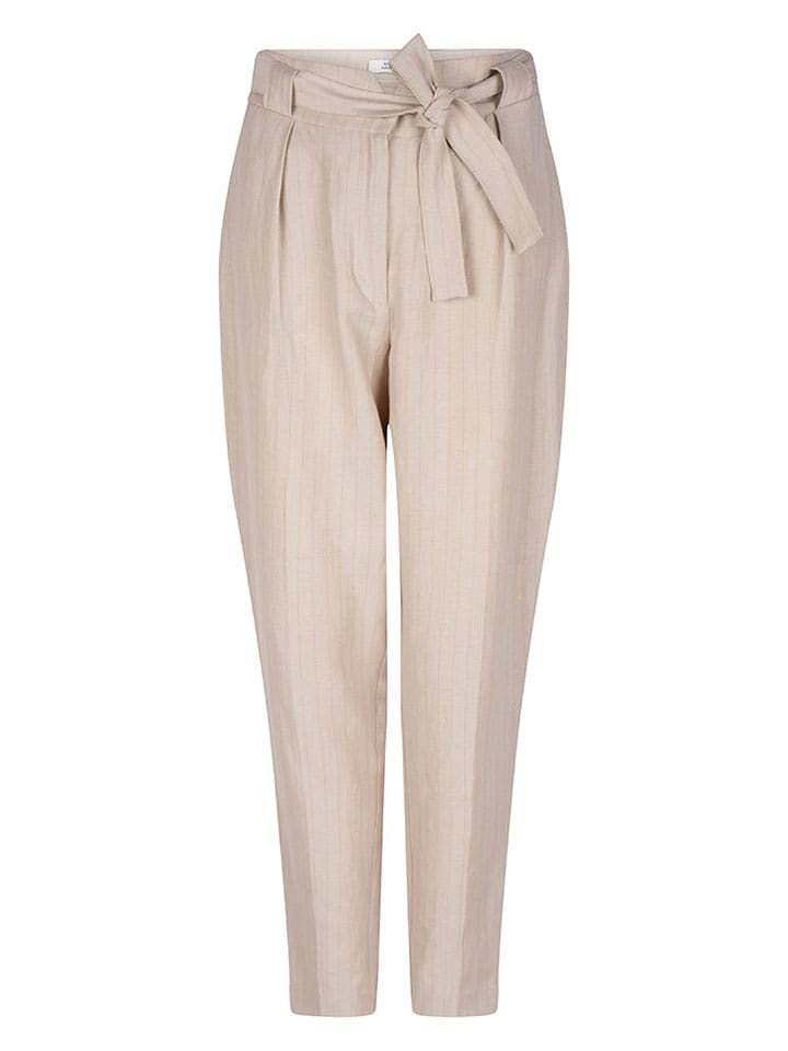 RUBY TUESDAY Spodnie "Robynne" w kolorze beżowym rozmiar: 40