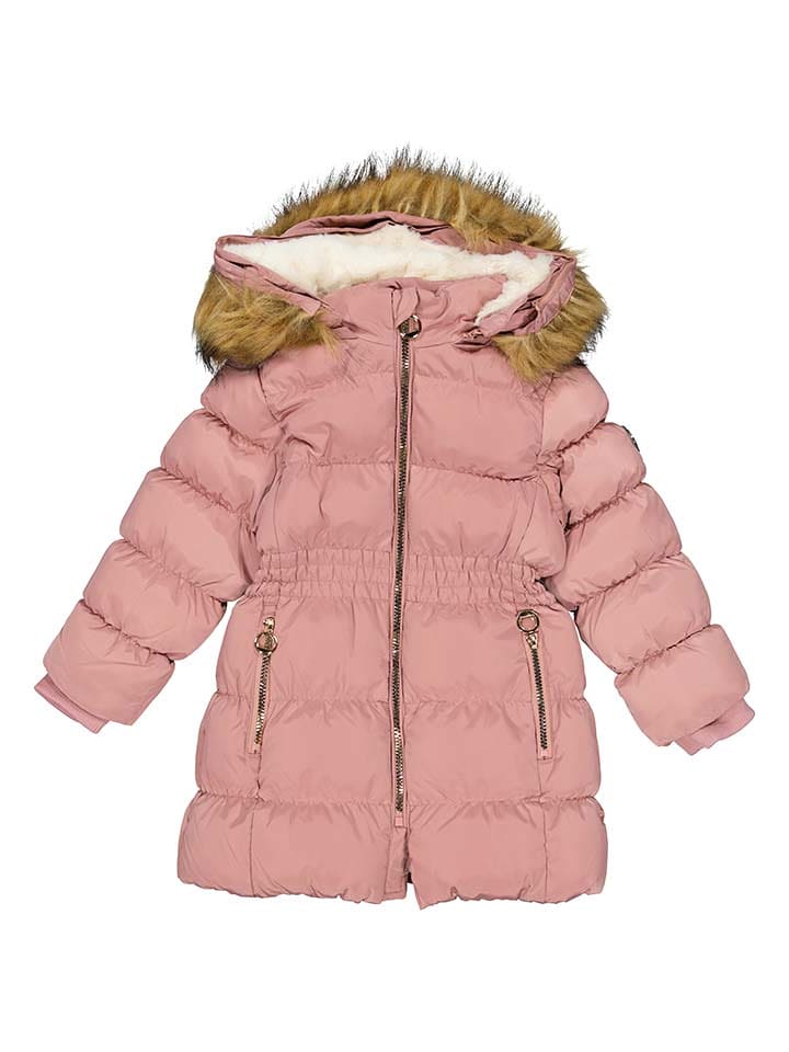 HULABALU Parka zimowa "Ylva" w kolorze jasnoróżowym rozmiar: 110/116