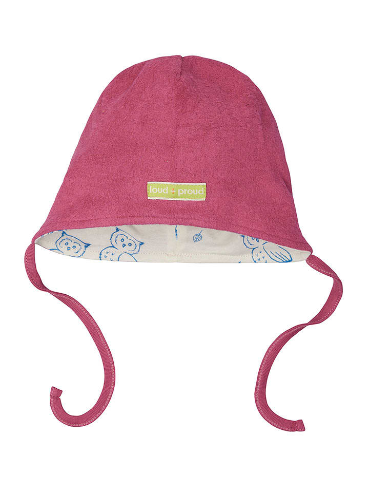 loud + proud Czapka w kolorze czerwonym rozmiar: 74/80