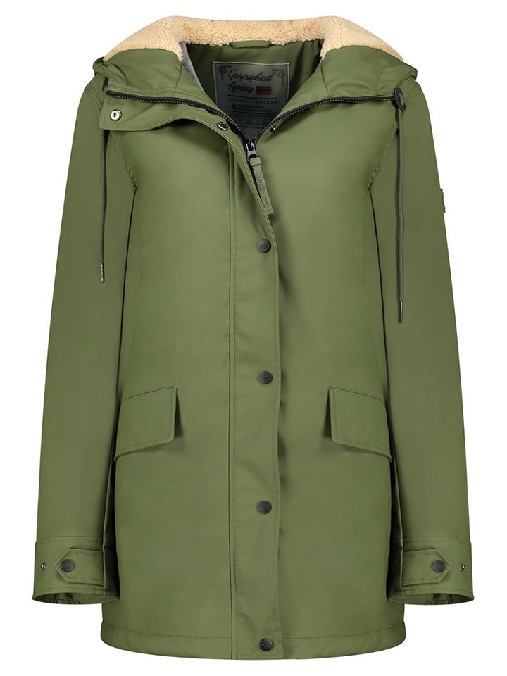 Geographical Norway Parka "Armota" w kolorze khaki rozmiar: L