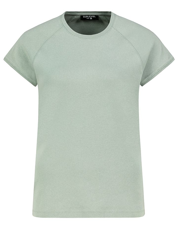 Sublevel Koszulka w kolorze miętowym rozmiar: M