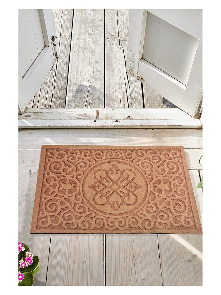 Mioli Wycieraczka w kolorze jasnobrązowym rozmiar: 40x60 cm