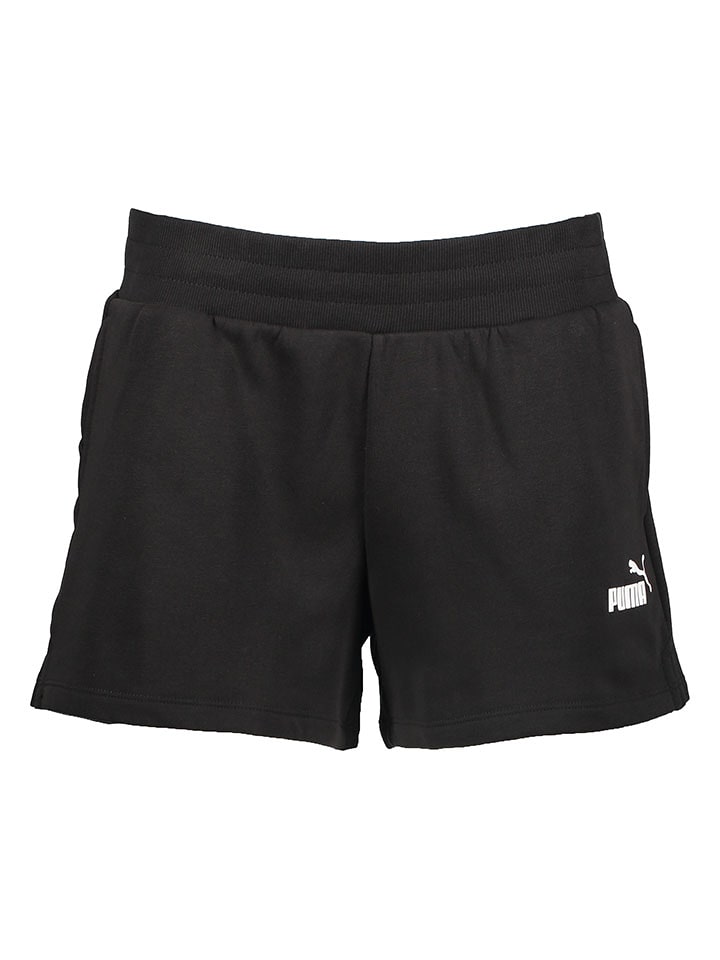 Puma Szorty dresowe "Essentials" w kolorze czarnym rozmiar: L