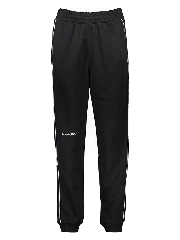 Reebok Spodnie dresowe w kolorze czarnym rozmiar: L