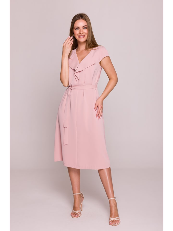 Stylove Sukienka w kolorze jasnoróżowym rozmiar: XL
