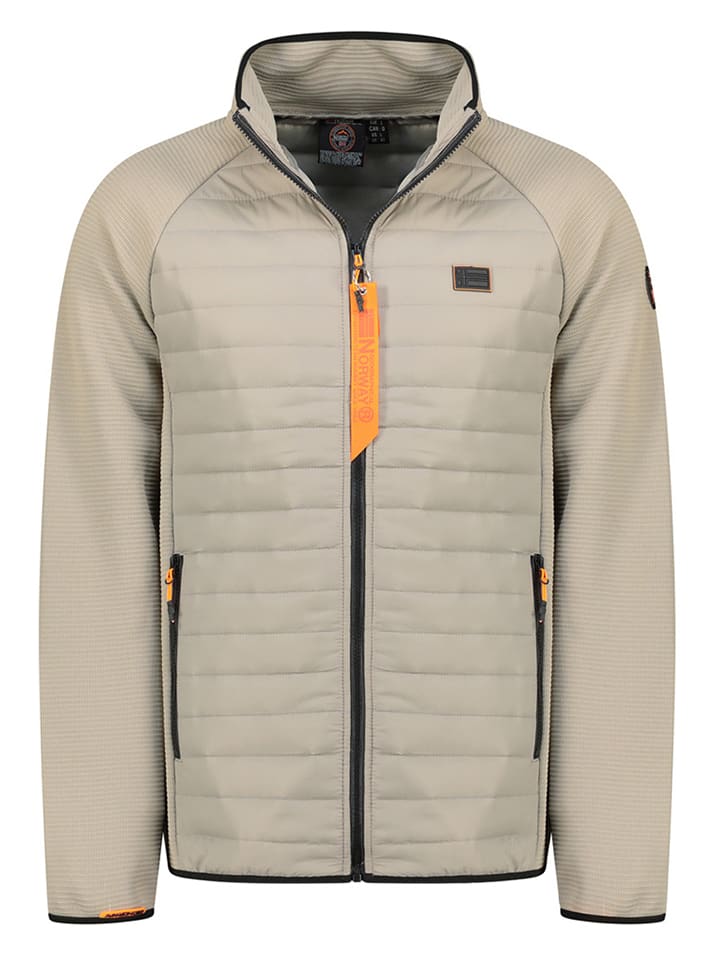 Geographical Norway Kurtka polarowa "Traboule" w kolorze beżowo-szarym rozmiar: M