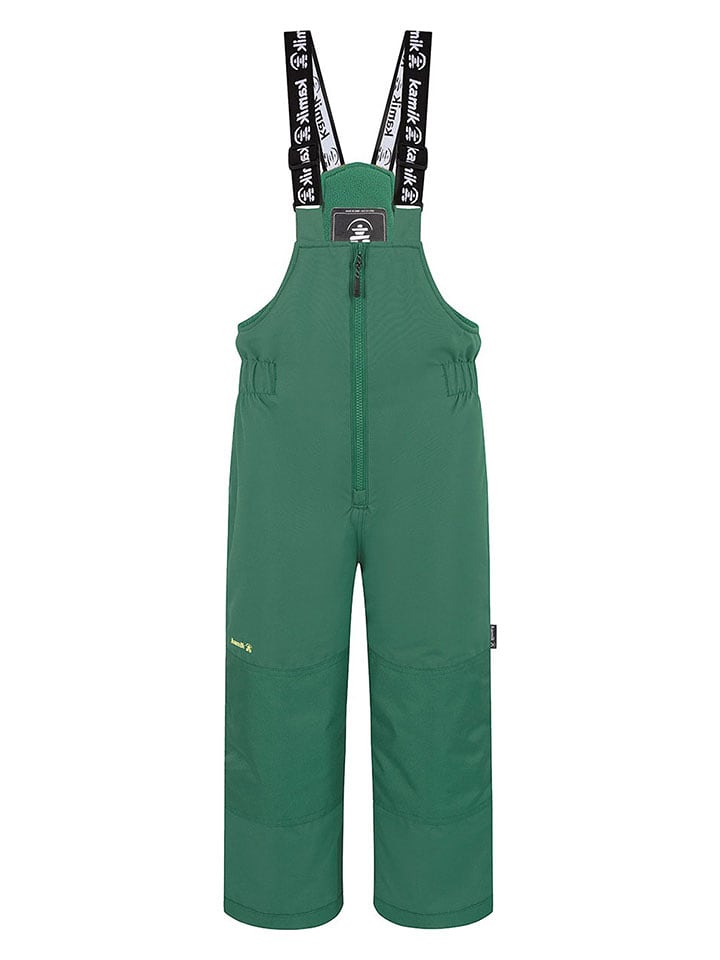 Kamik Spodnie narciarskie "Winkie" w kolorze zielonym rozmiar: 128