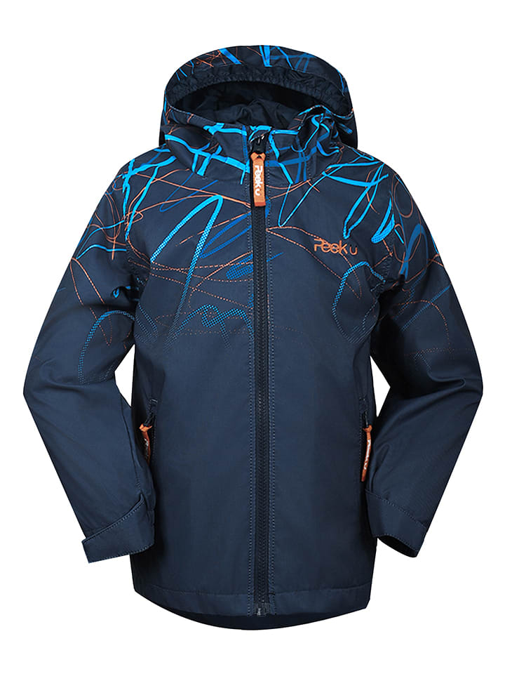 Peek U Kurtka przeciwdeszczowa "Lev" w kolorze granatowym rozmiar: 110