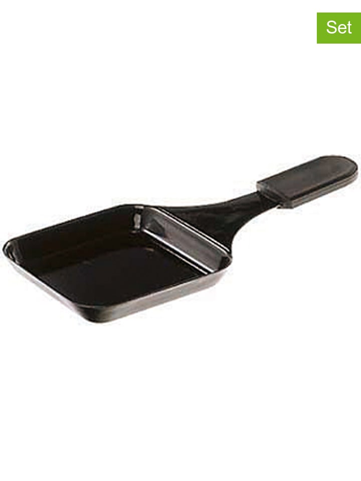 Stöckli Małe patelnie (2 szt.) w kolorze antracytowym do raclette rozmiar: onesize