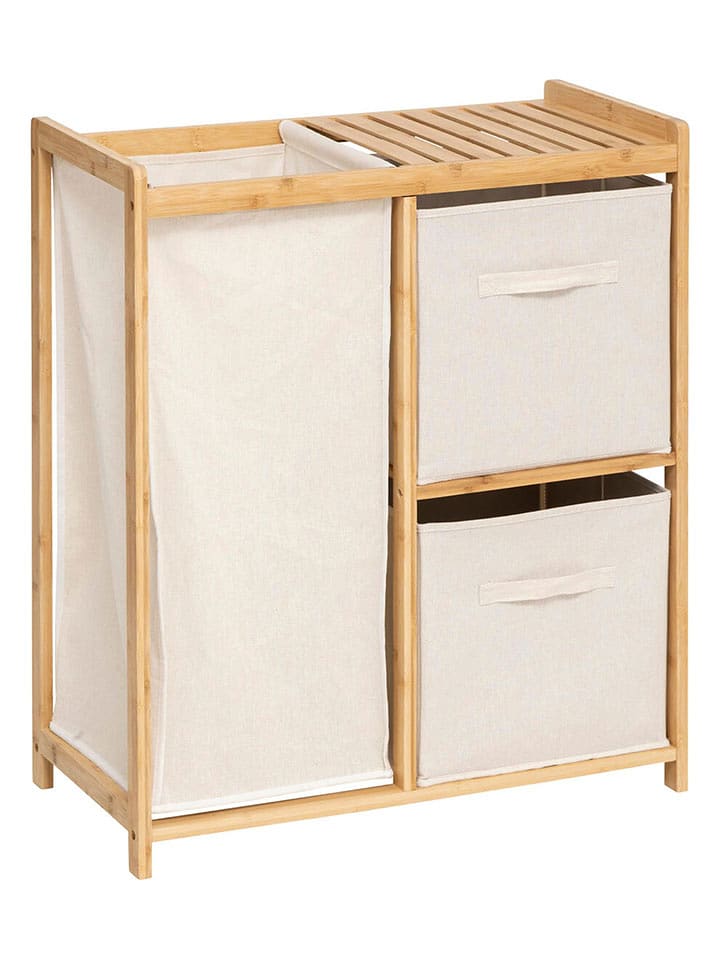 Joybos Regał w kolorze beżowym na pranie - 66 x 78,5 x 33,3 cm rozmiar: onesize