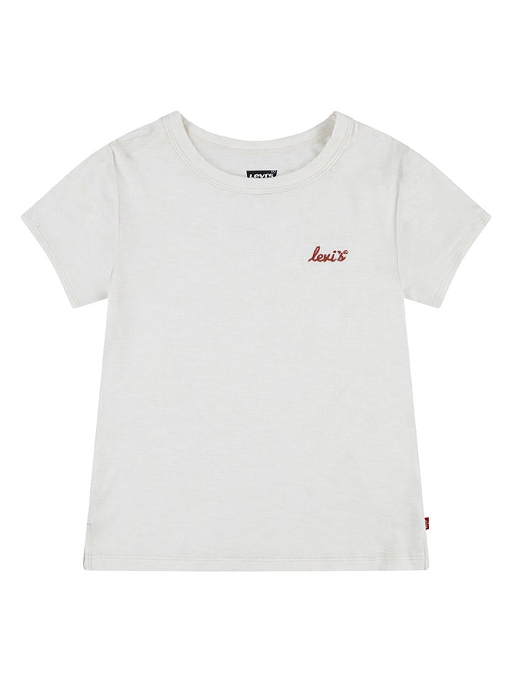 Levi's Kids Koszulka "Her favorite" w kolorze kremowym rozmiar: 164