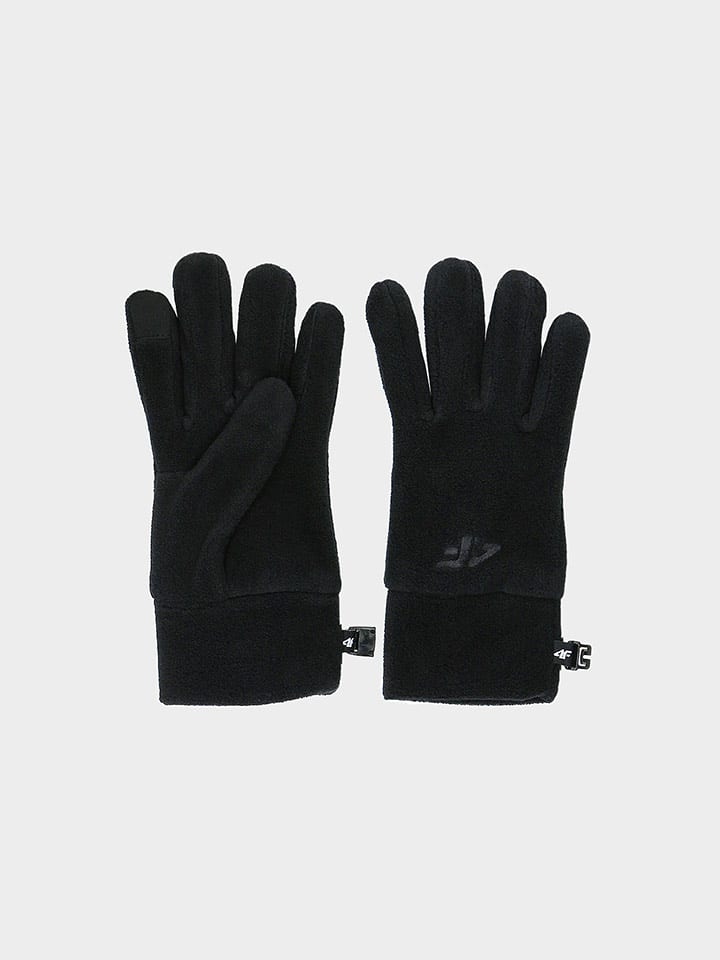 4F Rękawiczki w kolorze czarnym rozmiar: S/M