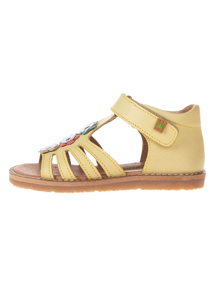 El Naturalista Skórzane sandały w kolorze żółtym rozmiar: 26