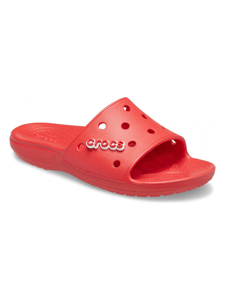 Crocs Klapki "Classic" w kolorze czerwonym rozmiar: 46/47