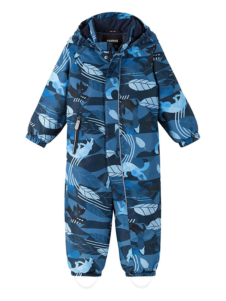 Reima Kombinezon zimowy "Puhuri" w kolorze niebieskim rozmiar: 86