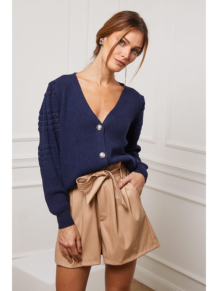 Joséfine Kardigan "Cuvillier" w kolorze granatowym rozmiar: S