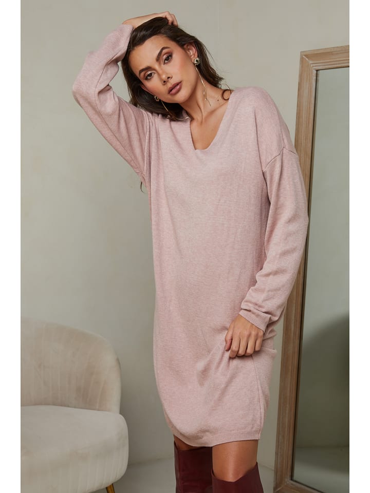 Joséfine Sukienka "Ibrany" w kolorze jasnoróżowym rozmiar: M