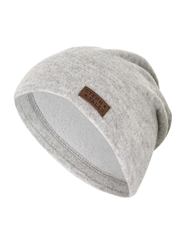 Sterntaler Czapka beanie w kolorze szarym rozmiar: 47 cm