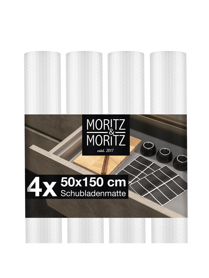Moritz & Moritz Maty (4 szt.) do szuflad - 150 x 50 cm rozmiar: onesize
