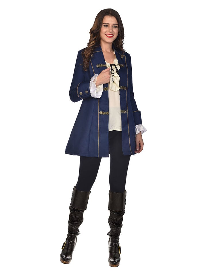 amscan Płaszcz kostiumowy "Pirate" w kolorze granatowym rozmiar: XL