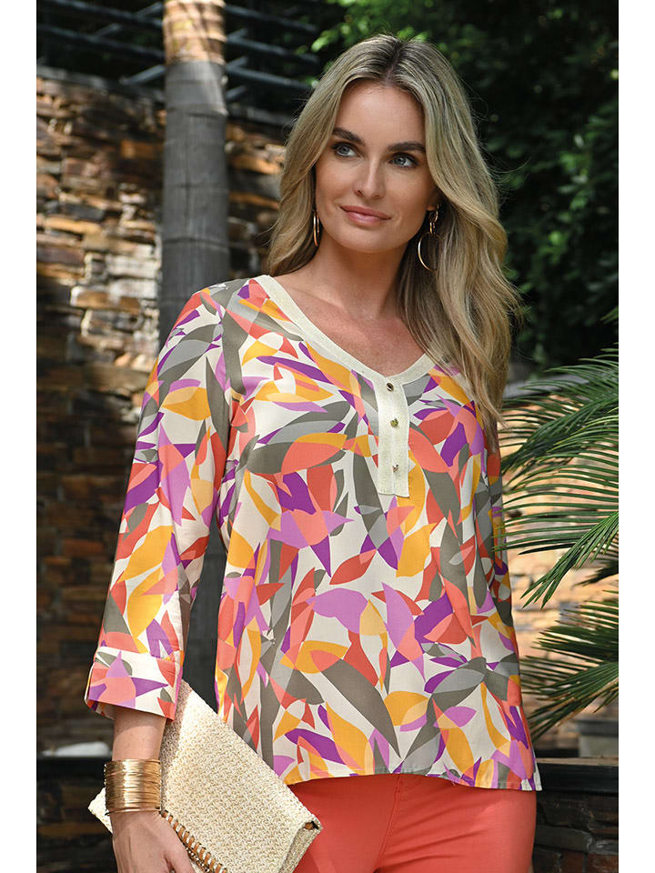 Bleu d'Azur Bluzka "Sequoia" ze wzorem rozmiar: 46