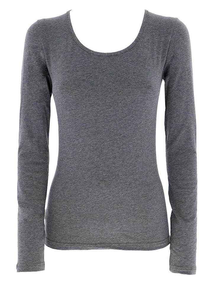 COTONELLA Koszulka w kolorze szarym rozmiar: L