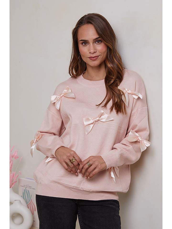 Soft Cashmere Sweter w kolorze jasnoróżowym rozmiar: 38/40