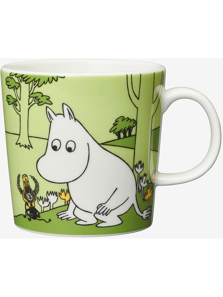 Moomin Kubek "Moomintroll - 80 Box" w kolorze zielonym - 300 ml rozmiar: onesize