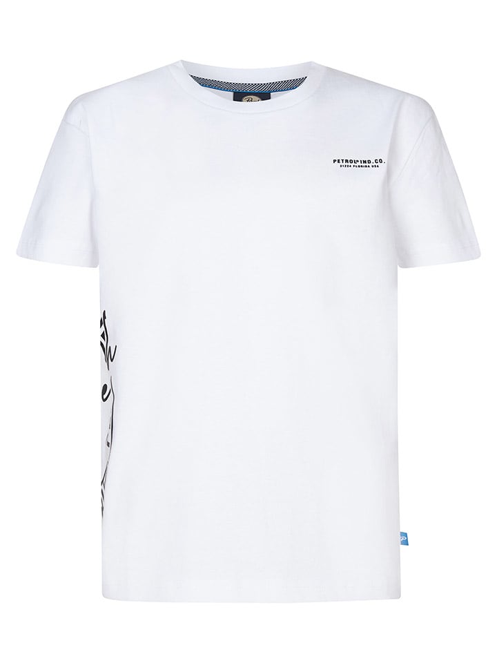 Petrol Industries Koszulka w kolorze białym rozmiar: 152