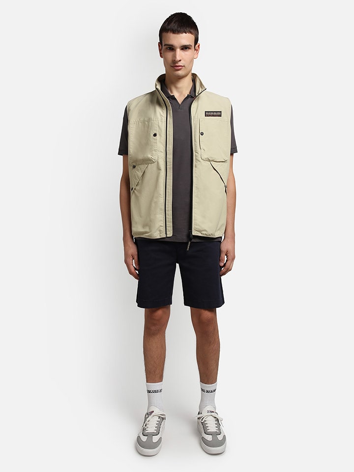 Napapijri Bermudy "Chabod" w kolorze granatowym rozmiar: W32