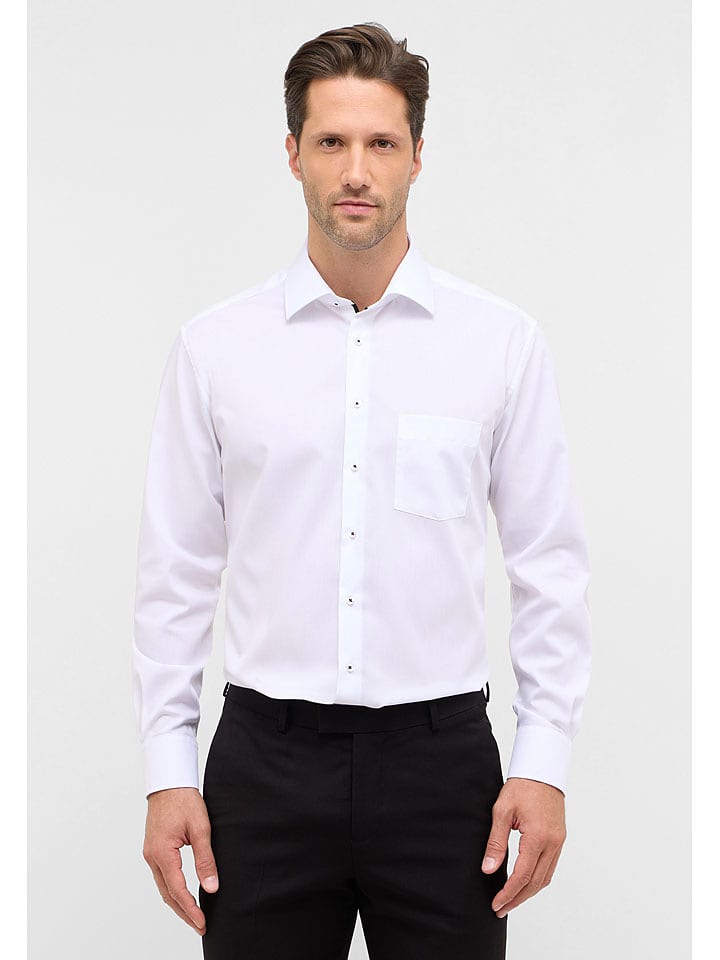 Eterna Koszula - Modern fit - w kolorze białym rozmiar: 43