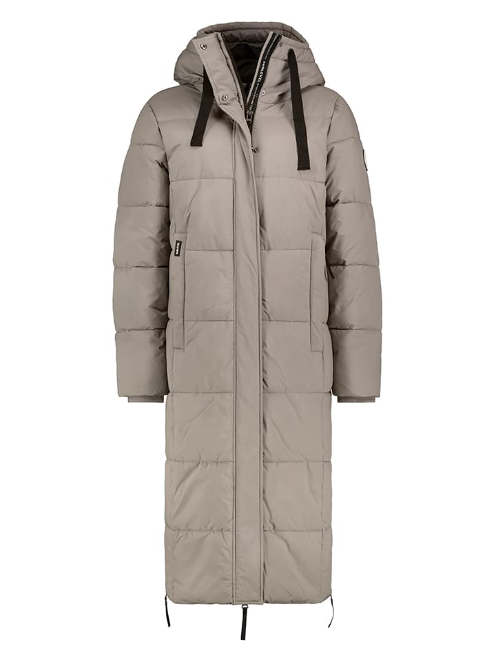 Sublevel Płaszcz pikowany w kolorze szarym rozmiar: L