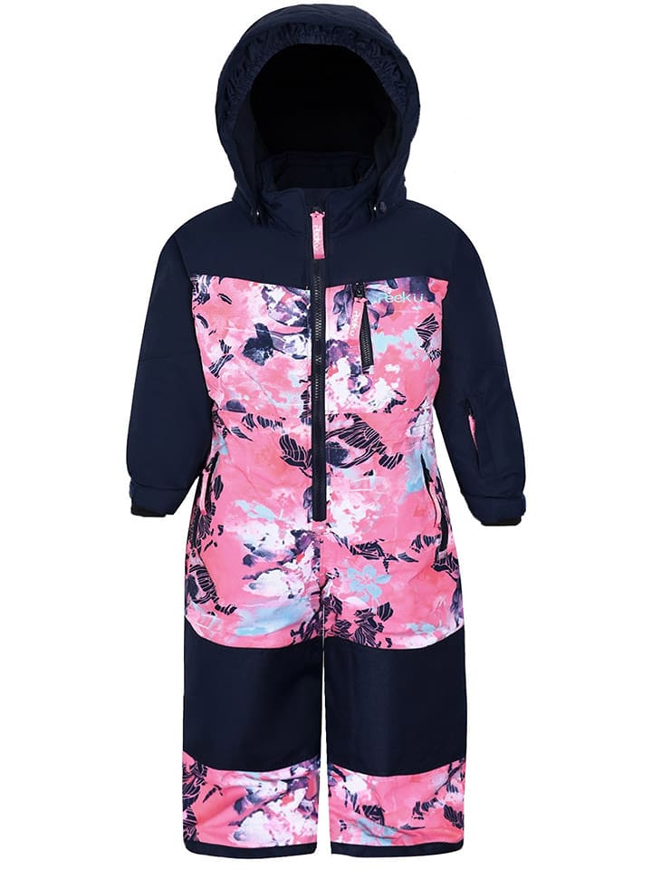 Peek U Kombinezon zimowy "Celestia" w kolorze różowo-granatowym rozmiar: 80