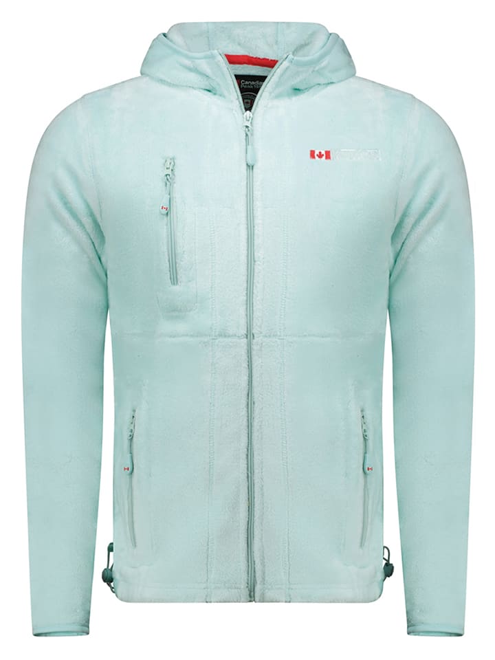 Canadian Peak Kurtka polarowa "Uploadeak" w kolorze błękitnym rozmiar: XXL