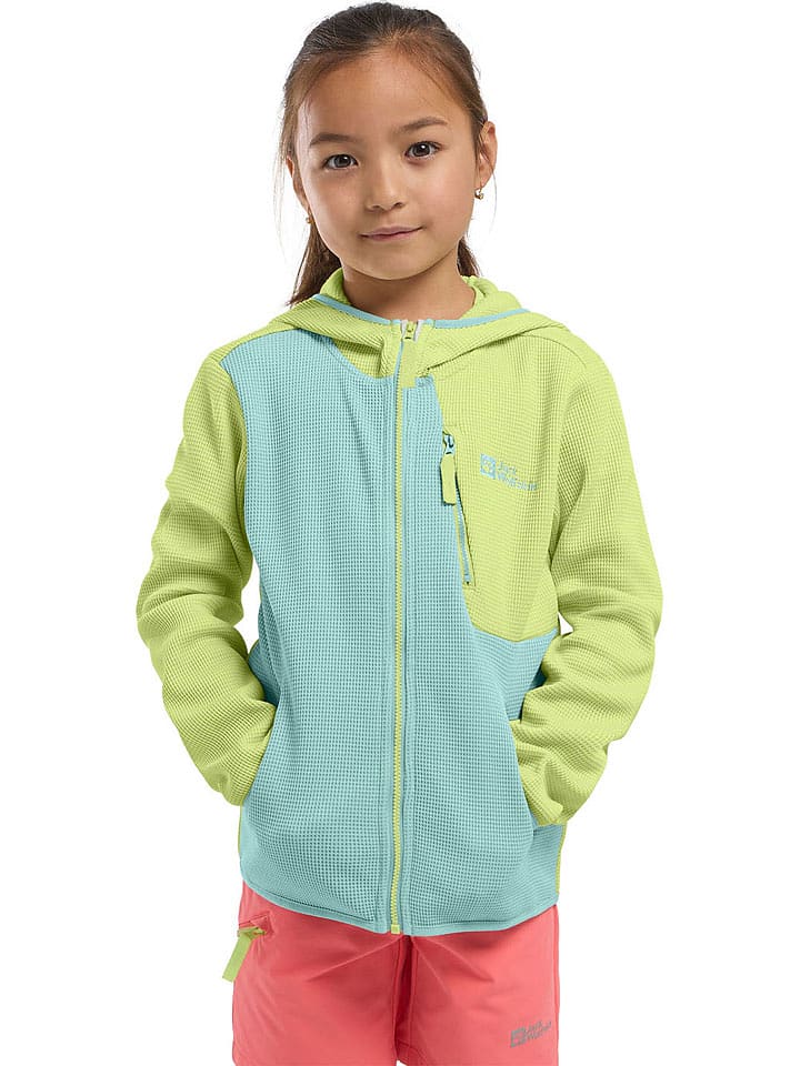 Jack Wolfskin Kurtka przejściowa w kolorze jasnozielonym rozmiar: 140