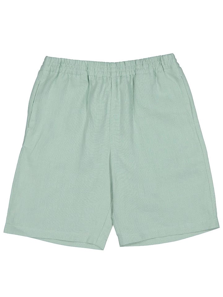 Pangaia Lniane szorty "DNA" w kolorze zielonym rozmiar: 134/140