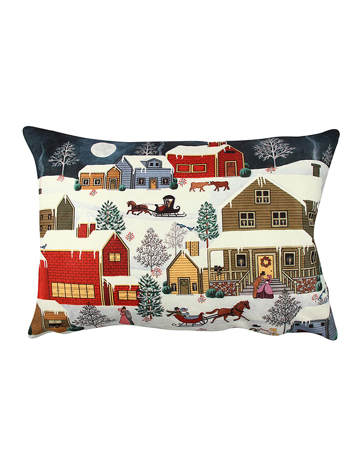 Colorful Cotton Poduszka ze wzorem rozmiar: 33x48 cm